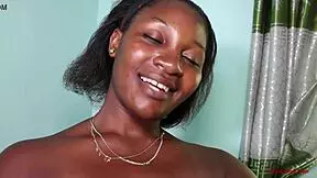 This Yaoundé Street Girl Masturbates Boldly in Public with Wild Abandon