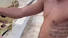 my girlfriend moans passionately on my cock with natural tits