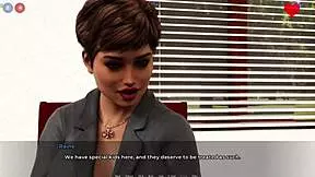 Student Learns Discipline from Teacher in Anime Game