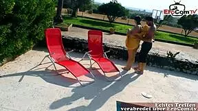 Deutsches Normales Mädchen Gefickt Am Pool Auf Mallorca