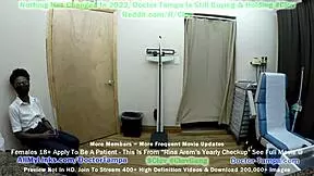 Doctor Tampa and Nurse Stacy Shepard Assist Rina Arem’s Yearly Gyno Exam