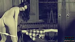 Petite Latina Model Salena Storm Teases With Slow Striptease