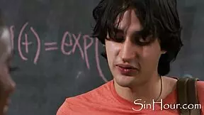 Ebony teacher seduces young student