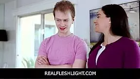 Realfleshlight - stepbrother fucks his phone addicted stepsister anytime he wants - chloe cherry