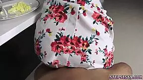 hot tattooed redhead teen 18+ joins family competition game with blowjob contest