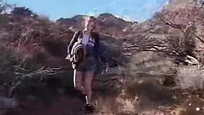 hey, watch little april finger herself outdoors! what’s this teen 18+ solo beach vibe?