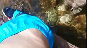 We went for a mountain hike with Estefii, a charming woman, and saw her playful side.