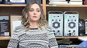 Jason feeds Aften Opal his huge cock in deepthroat and pussy fucking