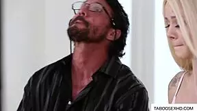 Shocked by Naughty Stepdaughter Giving Wild Oral Action