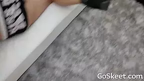 kenzie green performs striptease