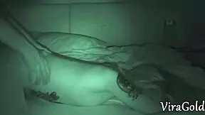 Night Fuck With Blonde Wife Ends In Cum On Ass