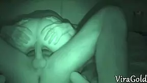 Night Fuck With Blonde Wife Ends In Cum On Ass