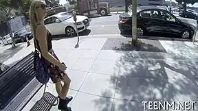 Courtney Loxx sucks schlong for cash, wet and hardcore