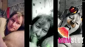 She plays like young slut in homemade blowjob scene?