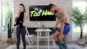 ally takes a giant load in casting facial