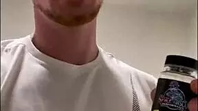 ally takes a giant load in casting facial