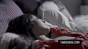 Hot brunette teen gets pussy licked and fucked by older guy