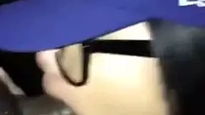 teen passionately sucks black cock with intense emotions and cumshot