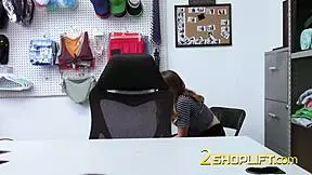 Cute Skinny Shoplifter Brunette Loves Rough Roleplay