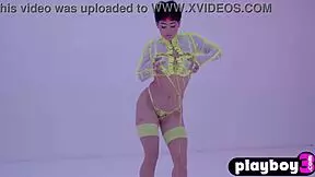 Amazing Latina Teen Mia Valentine Posing With Her Big Ass, Clothes Ripped Off