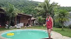 Click for more videos of Snow White Atris and Mike doing it all night long in Brazil