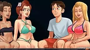 Summertime Beach Bang with Wild Reverse Gangbang Crew