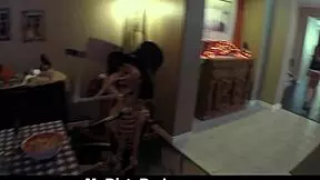 Trick Or Treat Papa, Stepdaughter Wants Mischief.