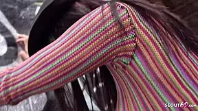 Feeling risky public anal with Jessy Jey