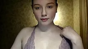 I’m a cute shy girl finally showing off my big natural tits.