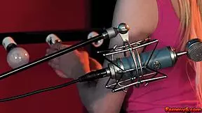 Chloe and Lily single and get carried away in lesbian sexually suggestive scene