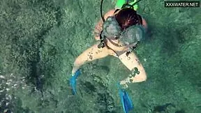 Wow, Kasandra Lufi's Underwater Erotics in Bikini!