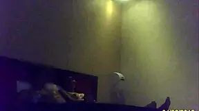 That prostitute from Cuernavaca is in the hotel room.