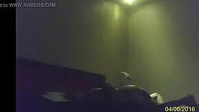 That prostitute from Cuernavaca is in the hotel room.