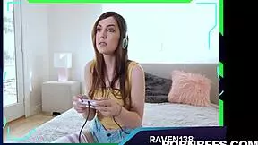 3 gamer girls sidra, raven, rebecca having fun 💰