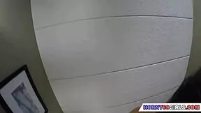 a lovely girl with small tits rides horny?