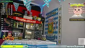 i'm loving this german girl's oiled body at oktoberfest