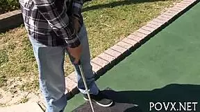 Teen Sucks Cock Hard in POV Rough Fucking Action!