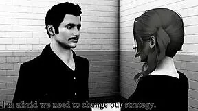 A naked and sexually active 18-year old girl pleasures herself and throatf**ks in prison strapping