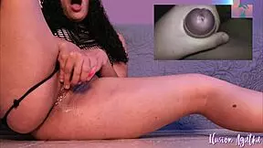 Petite Mexican Latina reacts to fan videos - Agatha Dolly