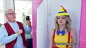 yo, grandpa testing out this petite blonde bot