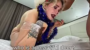 grinch brutally skull fucks rudolf reindeer in hardcore action tonight