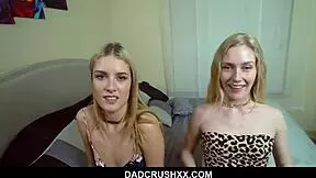 Conversational: Hot teens Emma Starletto and Mazzy Grace go wild sucking a huge dick