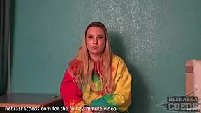 New Model First Time Video Sarah Is Only 19 And From Wisconsin