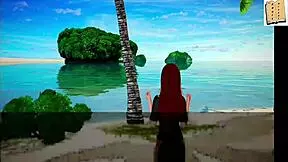 In my new family 53, the redhead and brunette are in bikinis.