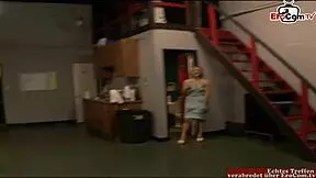 Blonde Girl With Small 18+ Natural Tits Gets A Pussy Creampie After The Fuck!