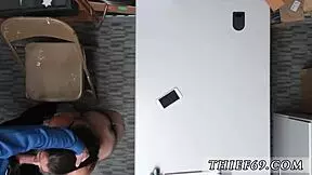 Ebony teen 18+ sucks old guy till cum, petite young suspect involved.