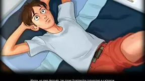 Summertime Saga cap 1 - las tetas de mi amiga Judith