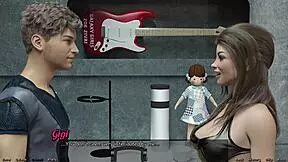 stranded in space 64 - she fears the big monster in the cartoon