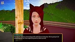 A lustful and a wet teen joins a new family in a cartoon CUM Video