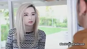 why fuck sweet ebony pussy while gf is home?